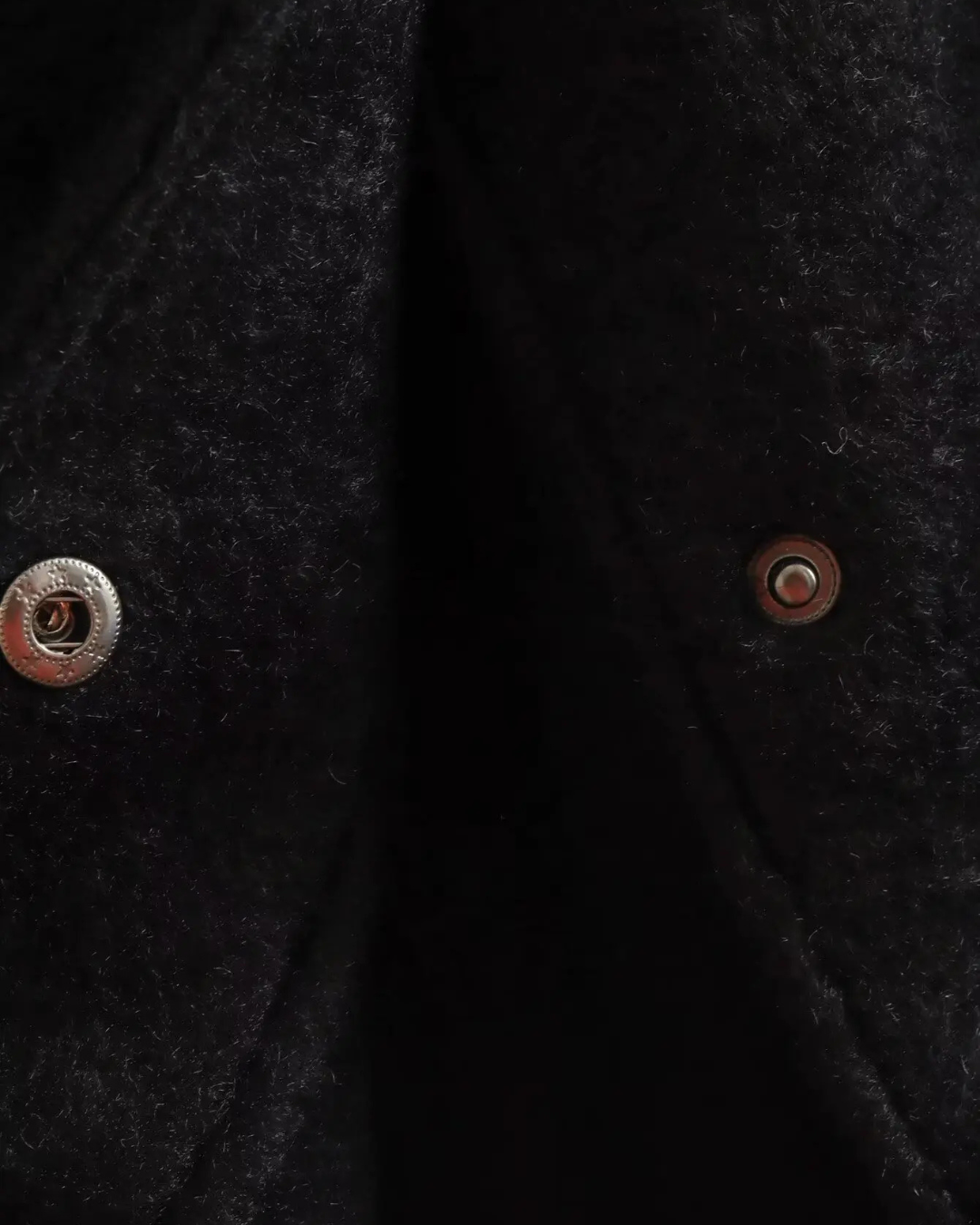 Effen Streetstyle Winterjas met Zakken en Knopen voor Dames