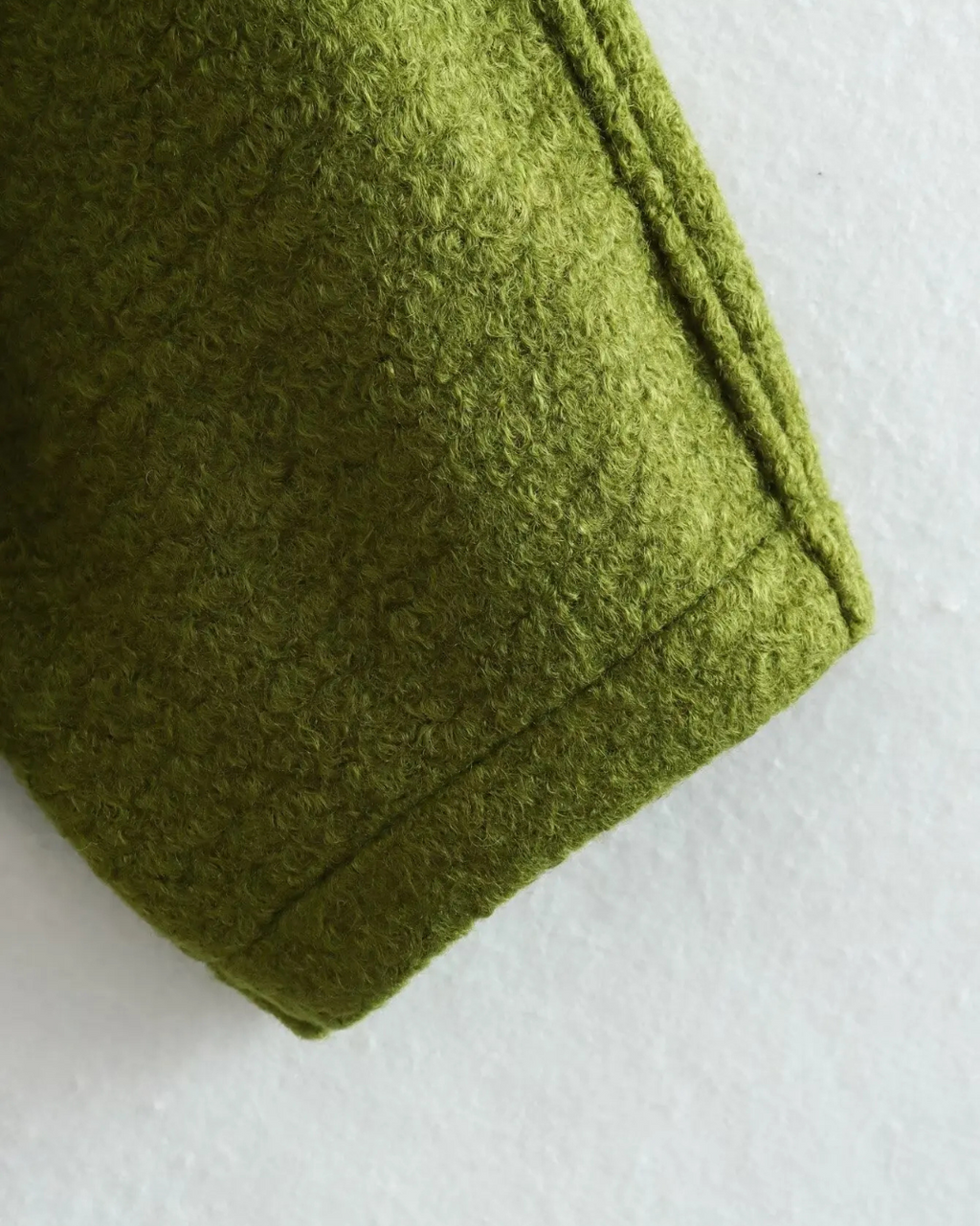 Effen Streetstyle Winterjas met Zakken en Knopen voor Dames