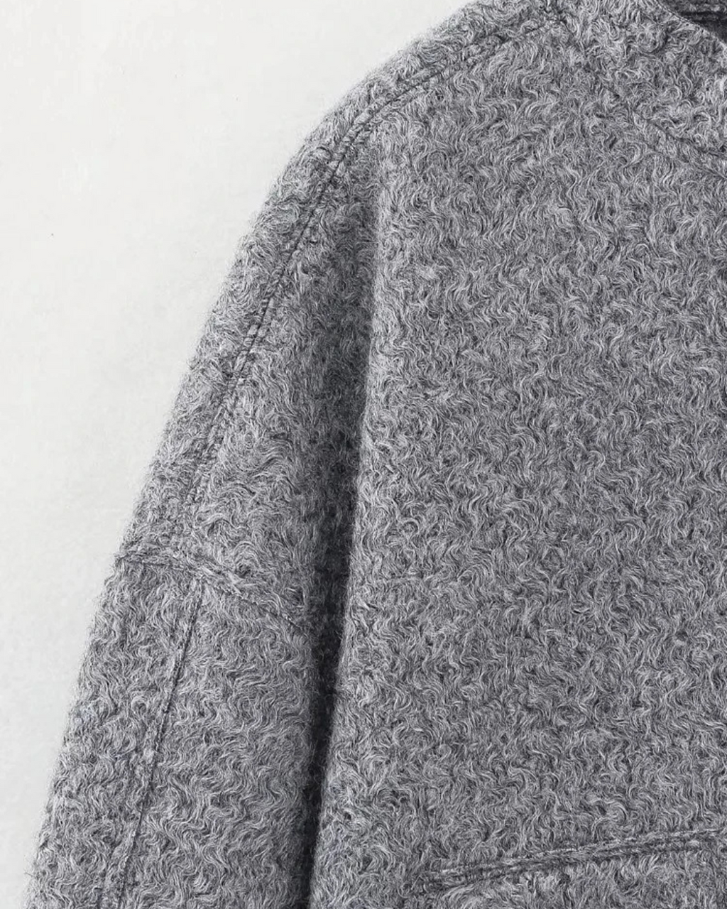 Effen Streetstyle Winterjas met Zakken en Knopen voor Dames