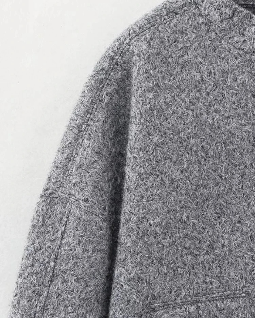 Effen Streetstyle Winterjas met Zakken en Knopen voor Dames